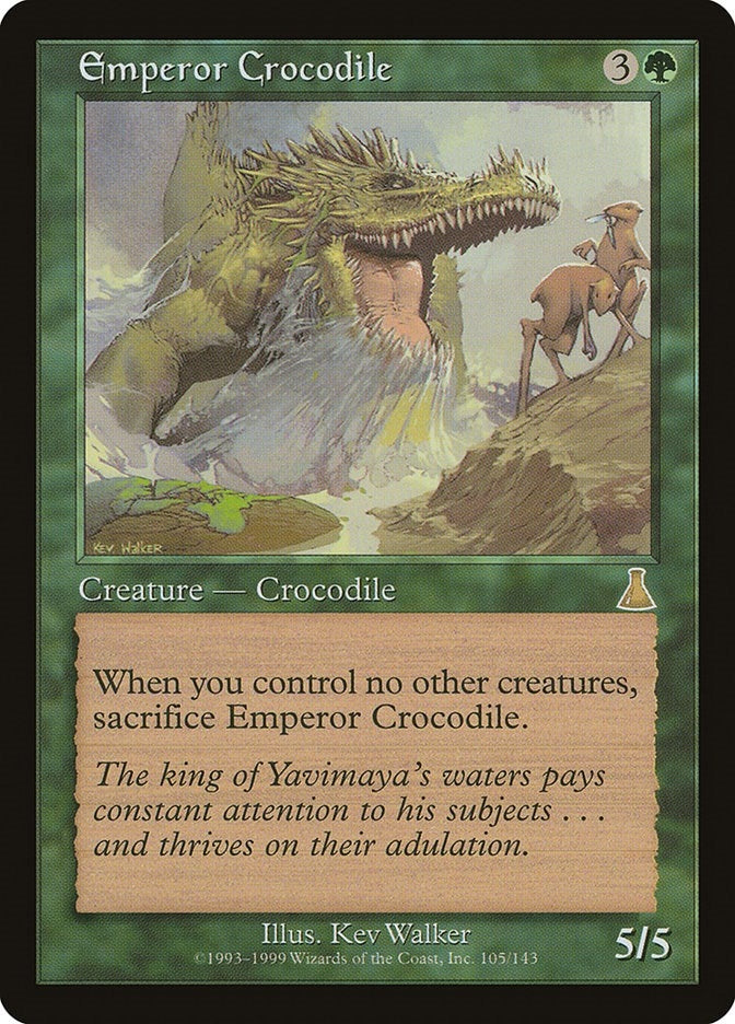 Emperor Crocodile (105) (Urza's Destiny)