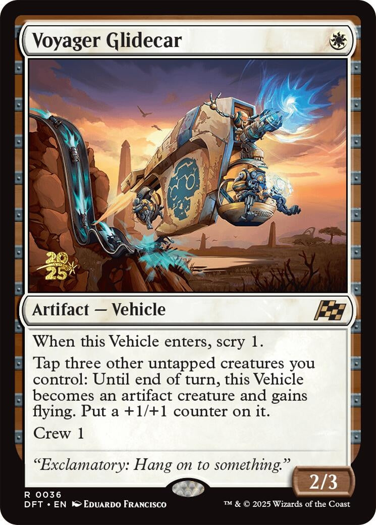 Voyager Glidecar (36) (Prerelease Cards)