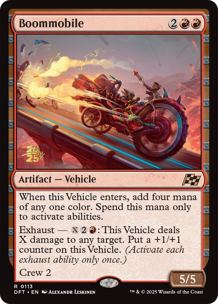 Boommobile (113) (Prerelease Cards)