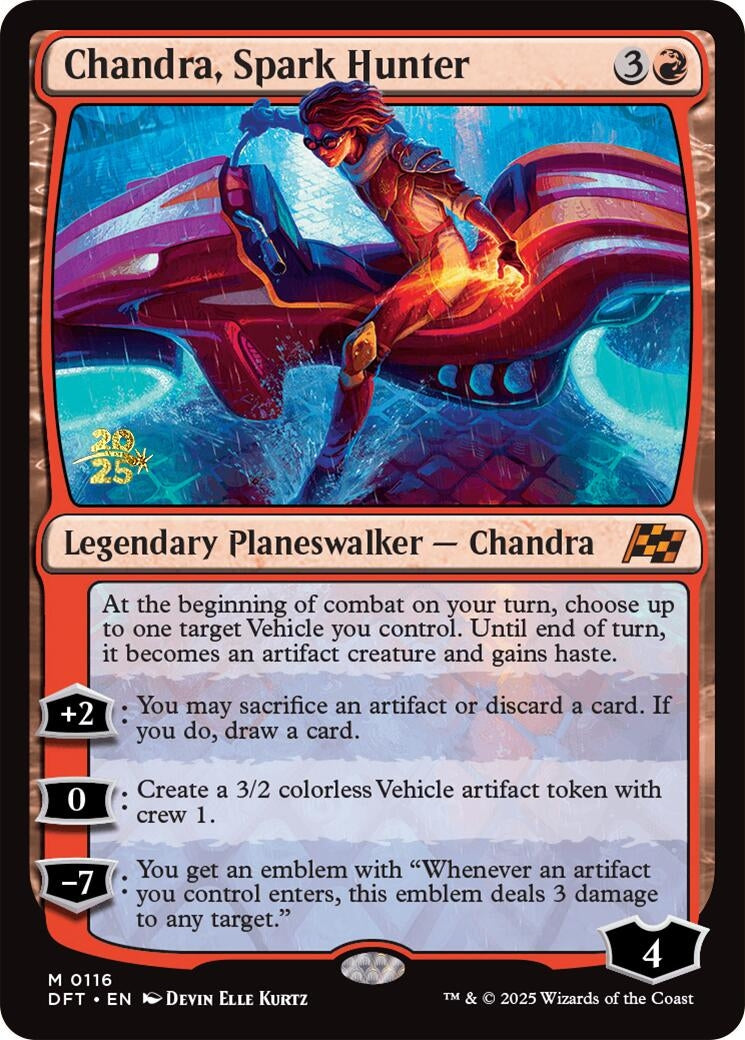 Chandra, Spark Hunter (116) (Prerelease Cards)
