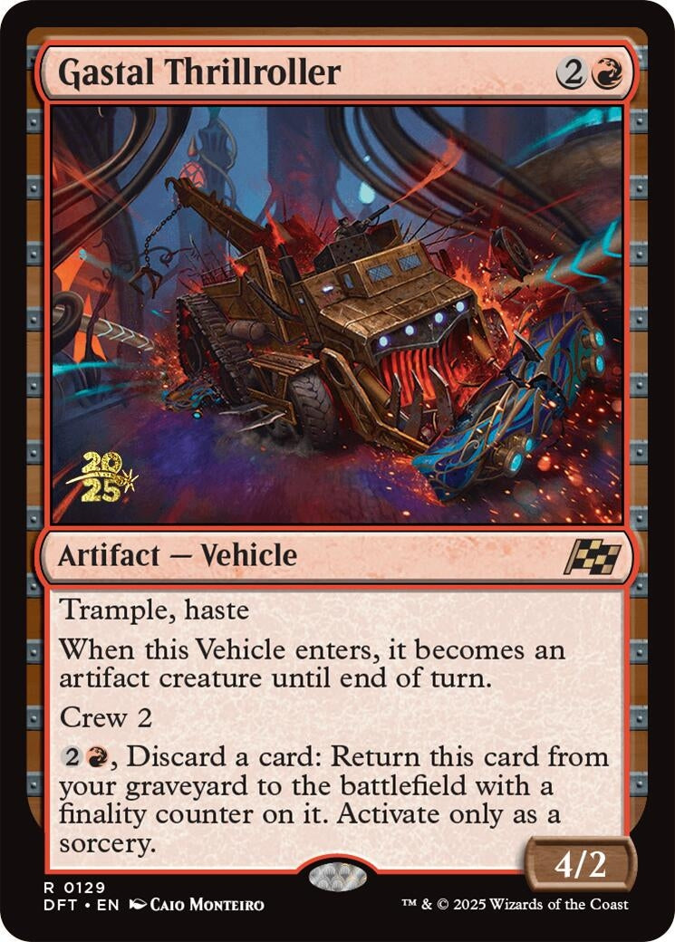 Gastal Thrillroller (129) (Prerelease Cards)