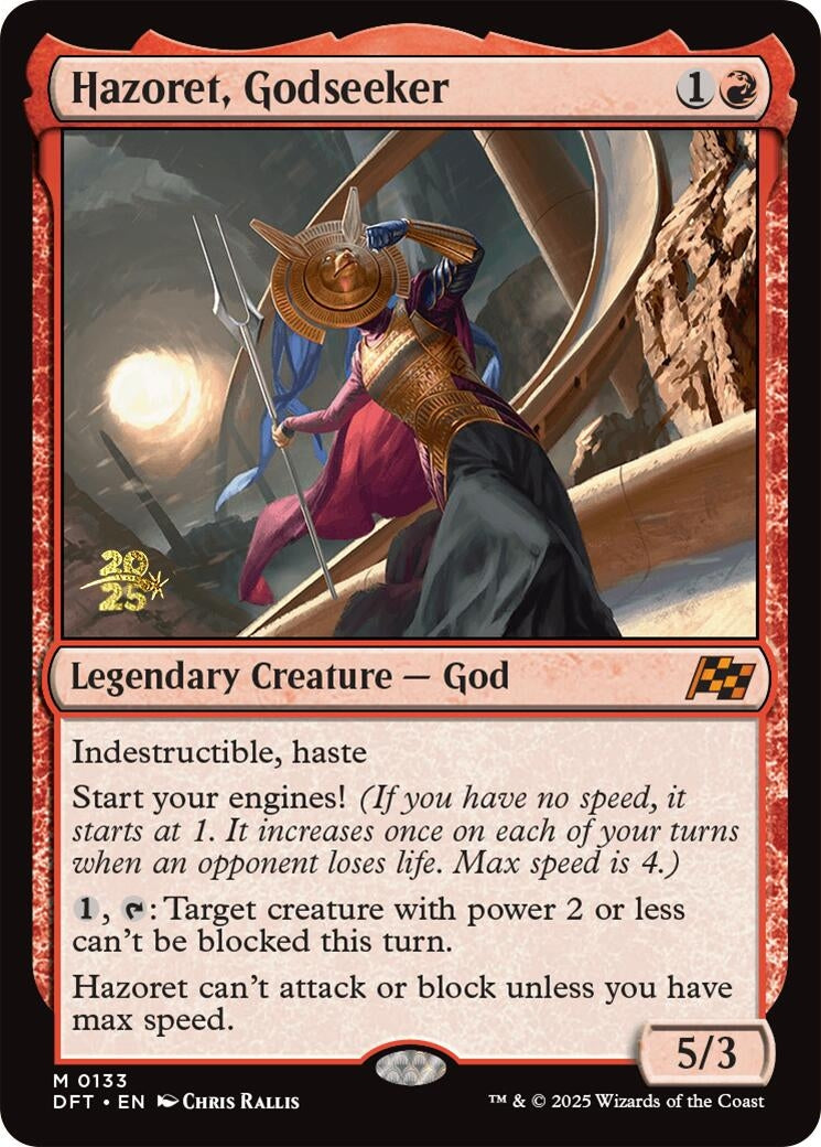 Hazoret, Godseeker (133) (Prerelease Cards)