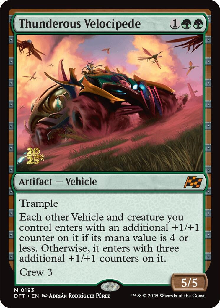 Thunderous Velocipede (183) (Prerelease Cards)