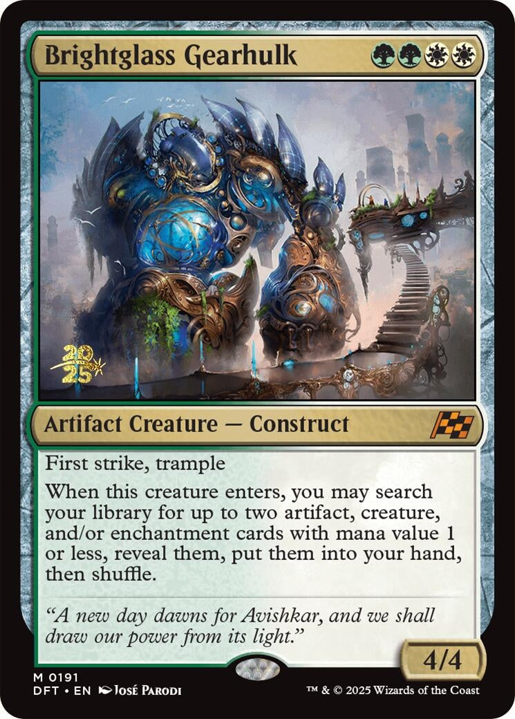 Brightglass Gearhulk (191) (Prerelease Cards)