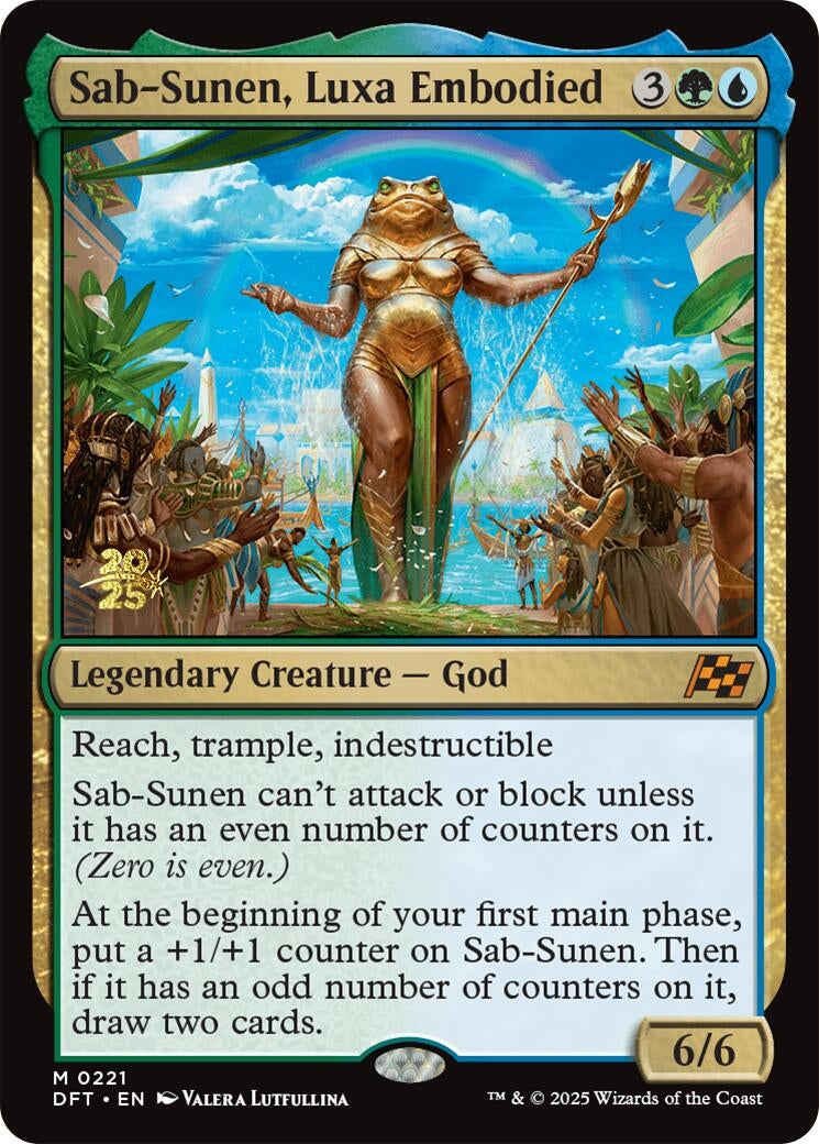 Sab-Sunen, Luxa Embodied (221) (Prerelease Cards)