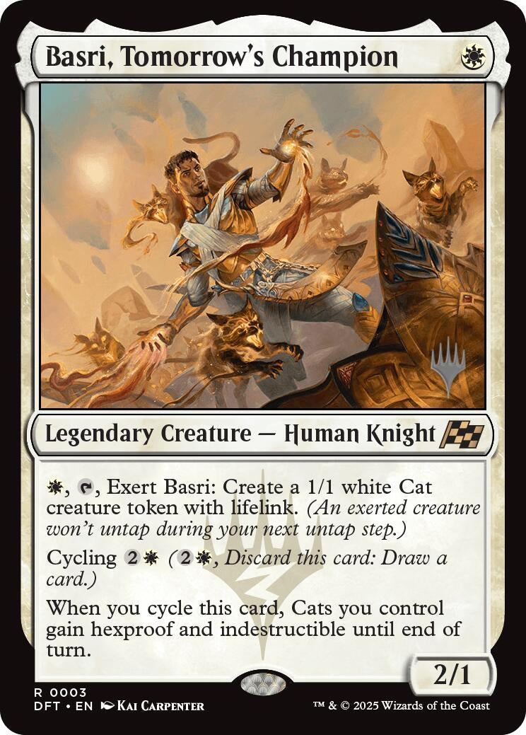 Basri, Tomorrow's Champion (3) (Promo Pack: Aetherdrift)
