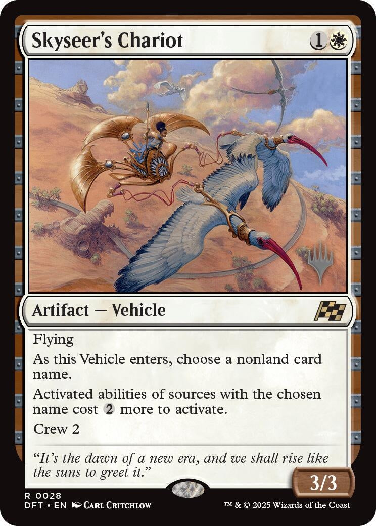 Skyseer's Chariot (28) (Promo Pack: Aetherdrift)