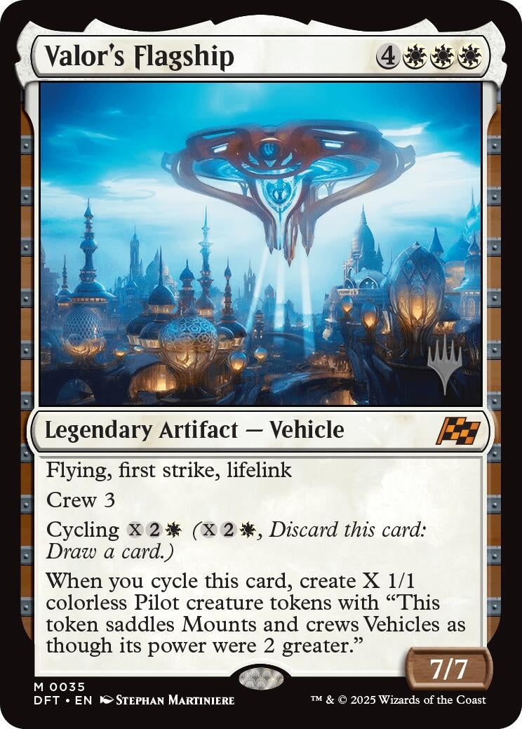 Valor's Flagship (35) (Promo Pack: Aetherdrift)