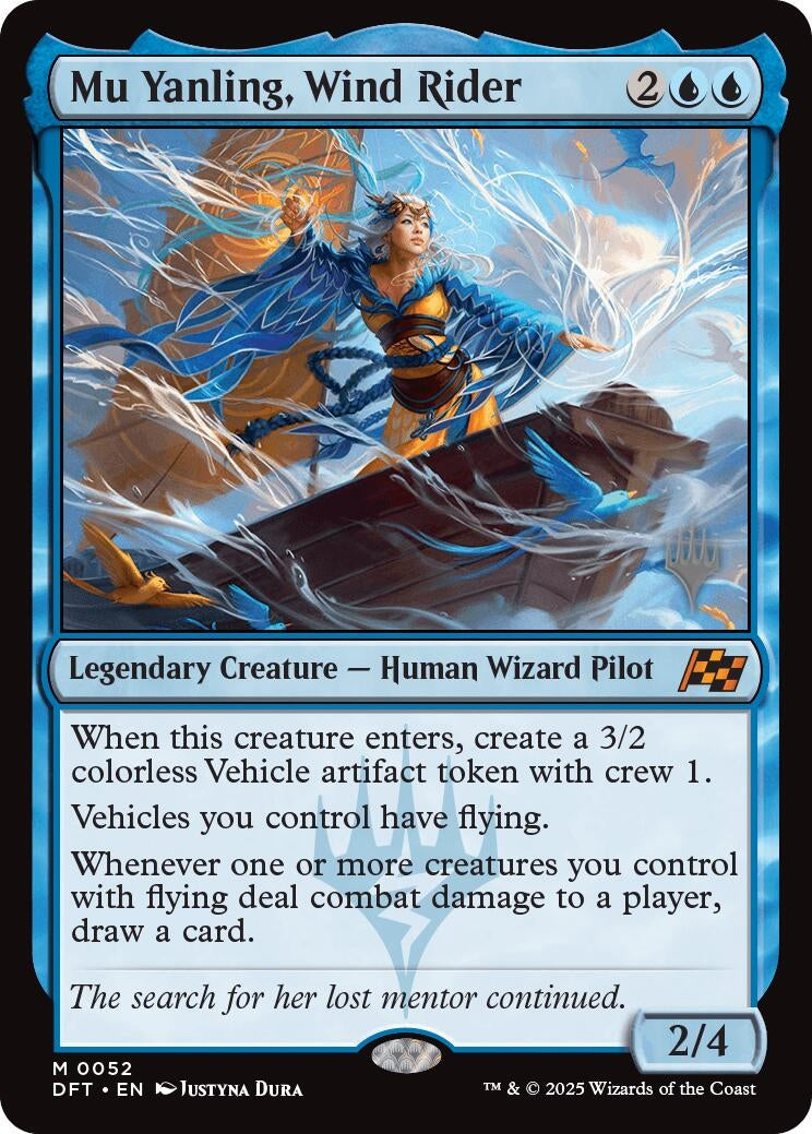 Mu Yanling, Wind Rider (52) (Promo Pack: Aetherdrift)