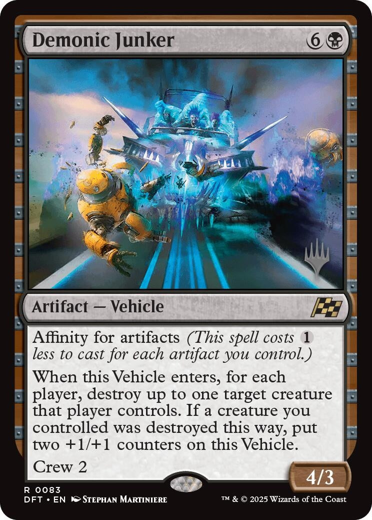 Demonic Junker (83) (Promo Pack: Aetherdrift)