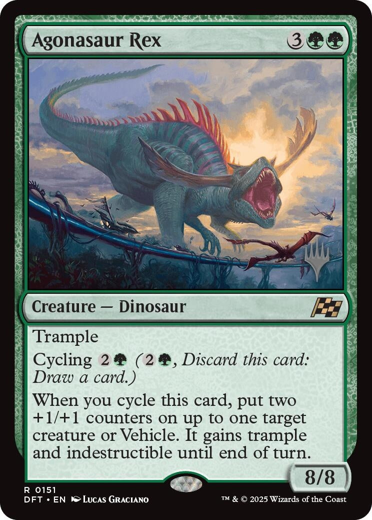Agonasaur Rex (151) (Promo Pack: Aetherdrift)