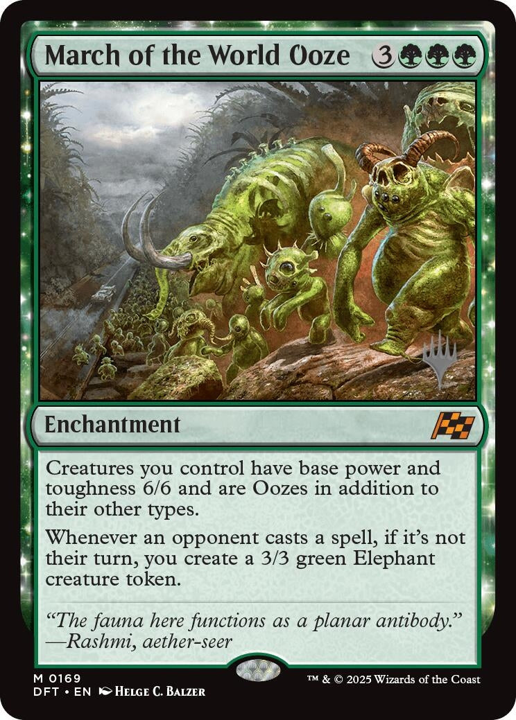 March of the World Ooze (169) (Promo Pack: Aetherdrift)