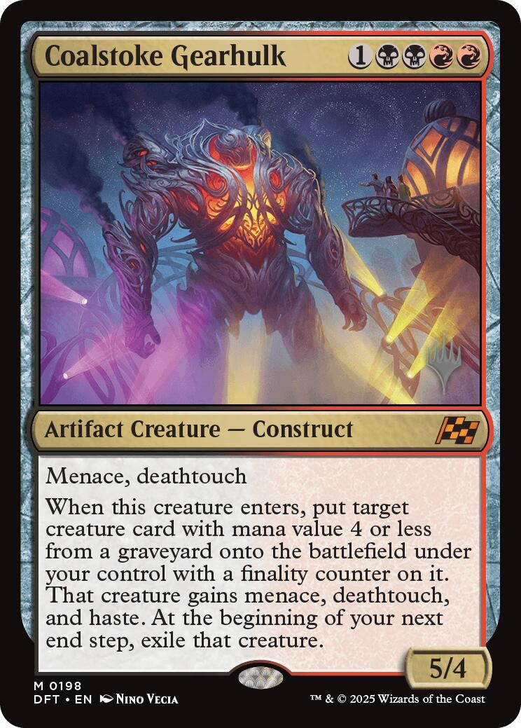 Coalstoke Gearhulk (198) (Promo Pack: Aetherdrift)
