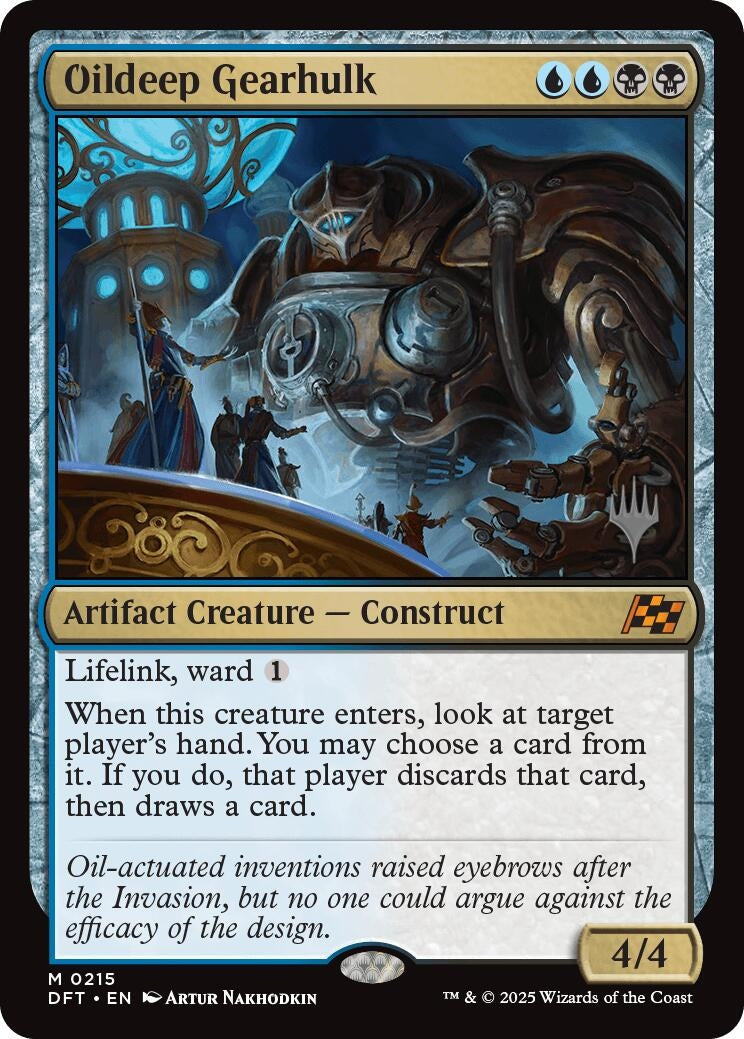Oildeep Gearhulk (215) (Promo Pack: Aetherdrift)