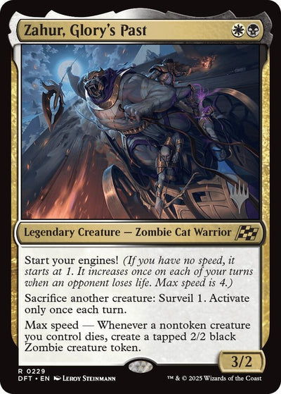 Zahur, Glory's Past (229) (Promo Pack: Aetherdrift)