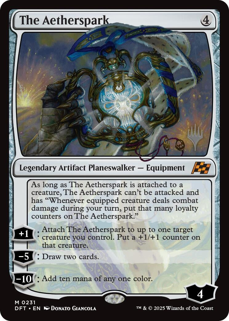 The Aetherspark (231) (Promo Pack: Aetherdrift)