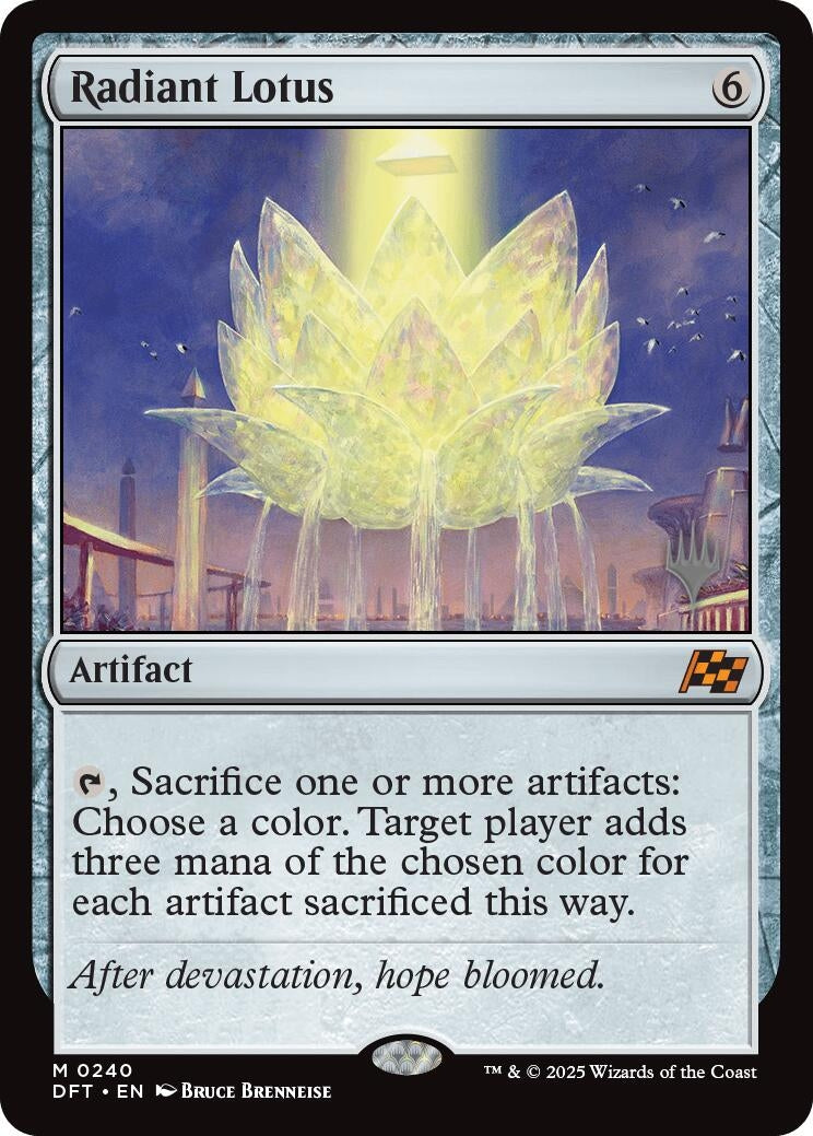 Radiant Lotus (240) (Promo Pack: Aetherdrift)