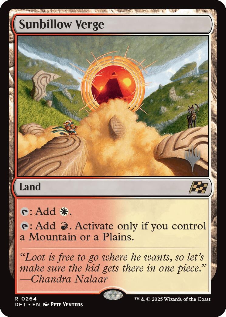 Sunbillow Verge (264) (Promo Pack: Aetherdrift)