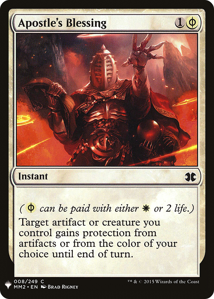 Apostle's Blessing (8) (The List Reprints)