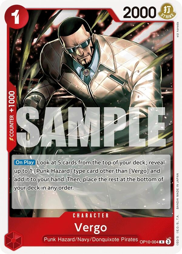 Image for Vergo (OP10-004) (Royal Blood) - One Piece Card Game