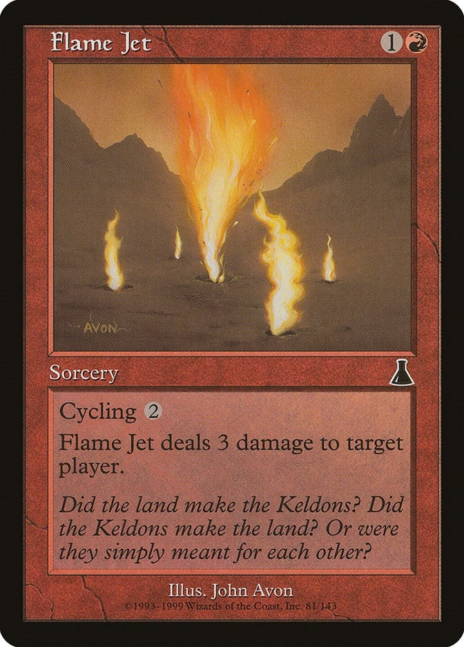 Flame Jet (81) (Urza's Destiny)