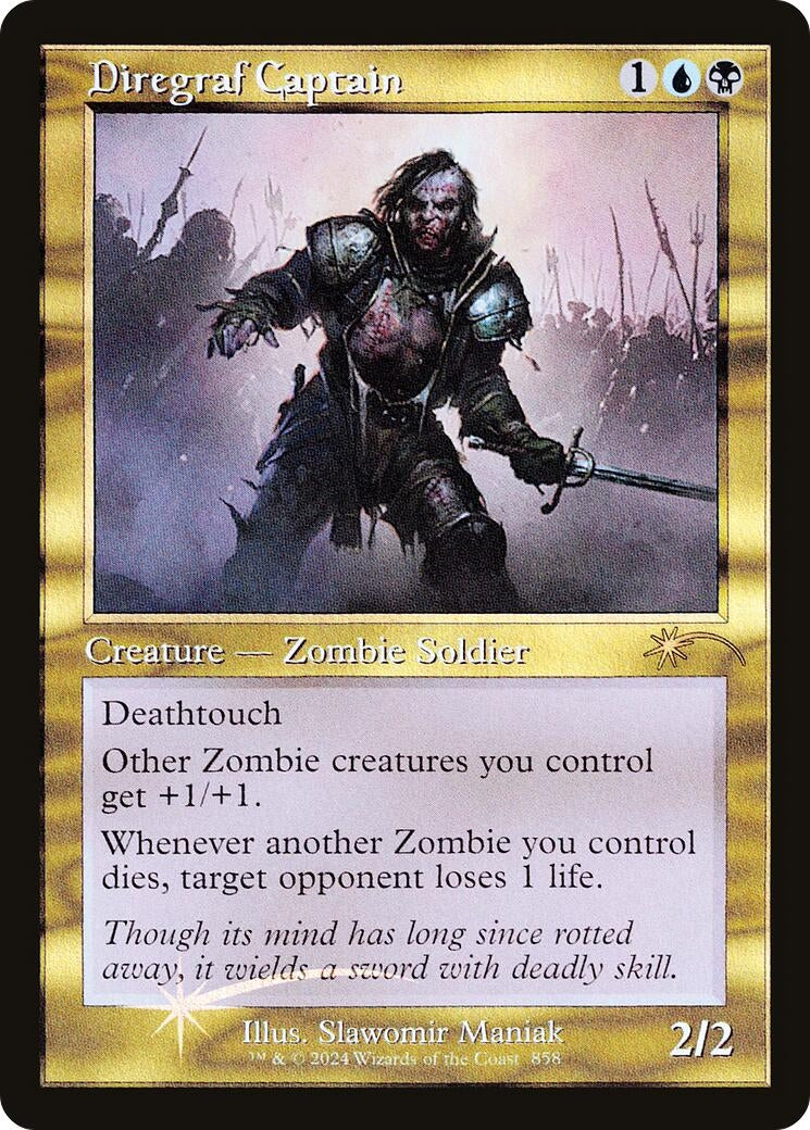 Diregraf Captain (Retro Frame) (858) (Secret Lair Drop Series)