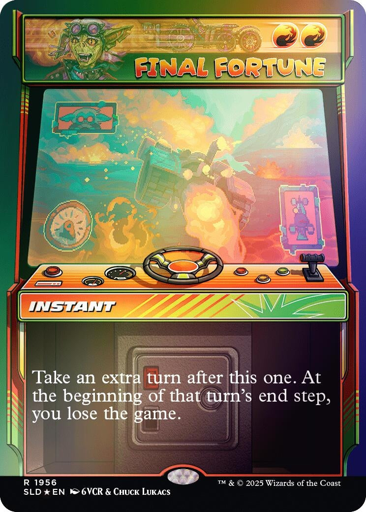 Final Fortune (Rainbow Foil) (1956) (Secret Lair Drop Series)