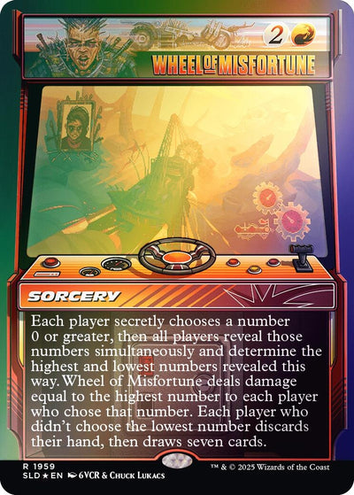 Wheel of Misfortune (1959) (Rainbow Foil) (1959) (Secret Lair Drop Series)