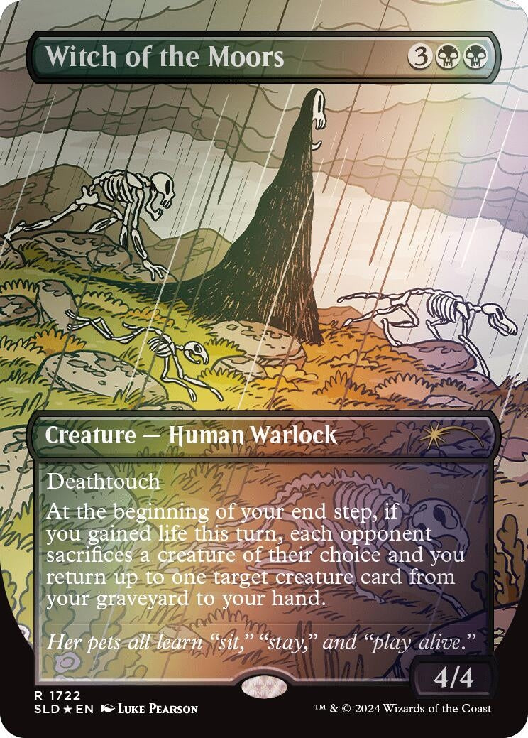 Witch of the Moors (Rainbow Foil) (1722) (Secret Lair Drop Series)