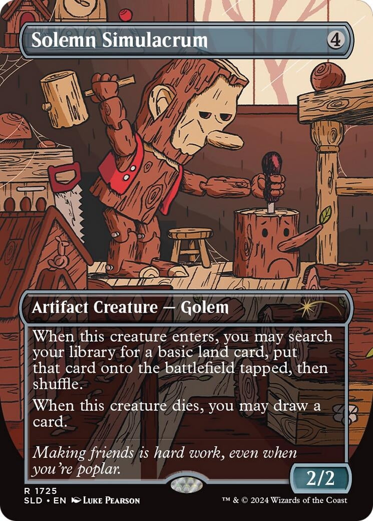 Solemn Simulacrum (1725) (1725) (Secret Lair Drop Series)