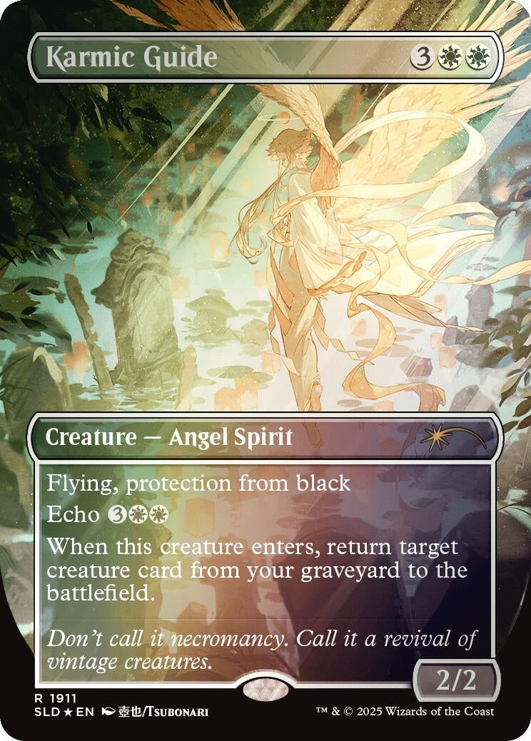 Karmic Guide (1911) (Rainbow Foil) (1911) (Secret Lair Drop Series)
