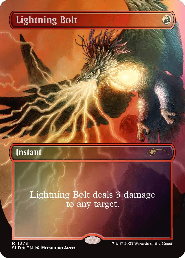 Lightning Bolt (1879) (Rainbow Foil) (1879) (Secret Lair Drop Series)