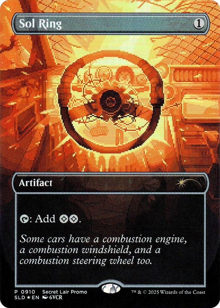 Sol Ring (0910) (Rainbow Foil) (910) (Secret Lair Drop Series)
