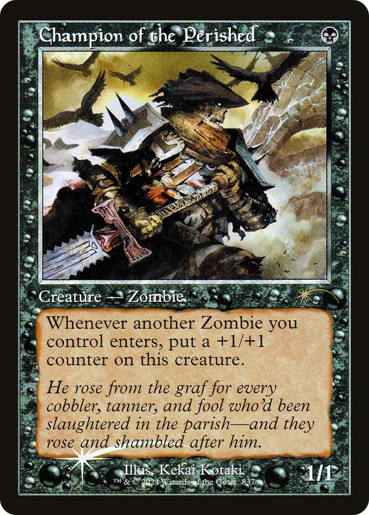 Champion of the Perished (Retro Frame) (837) (Secret Lair Drop Series)