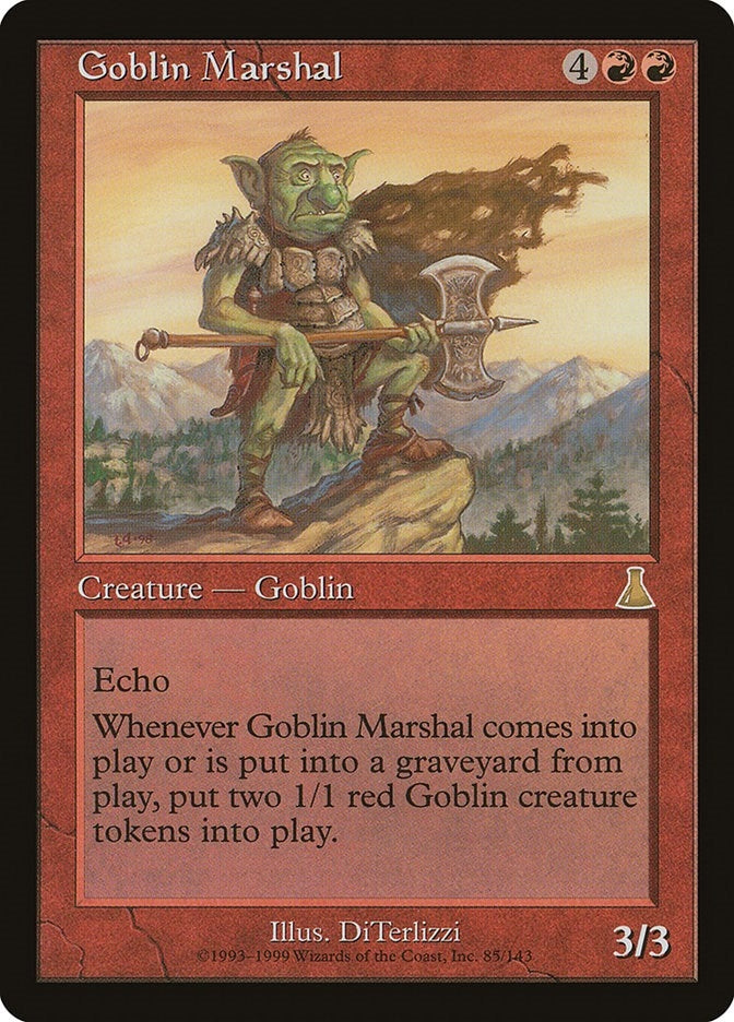 Goblin Marshal (85) (Urza's Destiny)