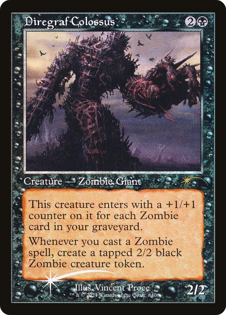 Diregraf Colossus (Retro Frame) (840) (Secret Lair Drop Series)