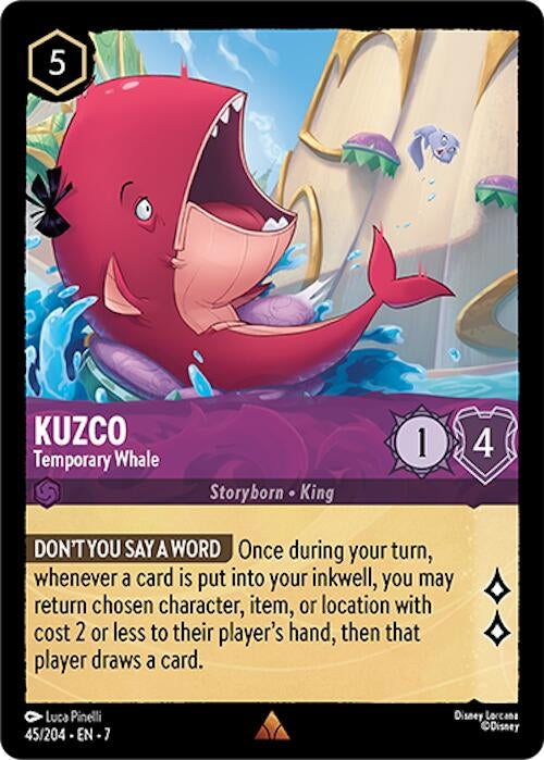 Kuzco - Temporary Whale (45/204) (Archazia's Island)