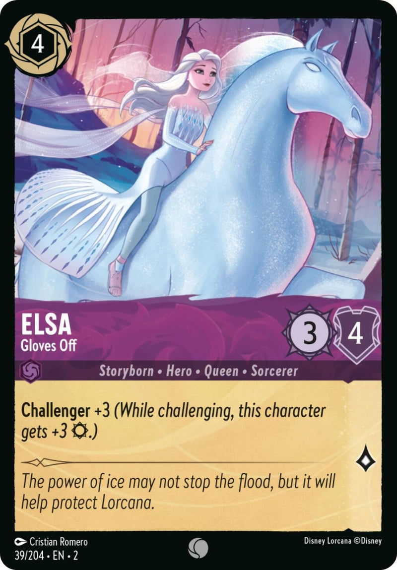 Elsa - Gloves Off (Errata Version) (39/204) (Rise of the Floodborn)