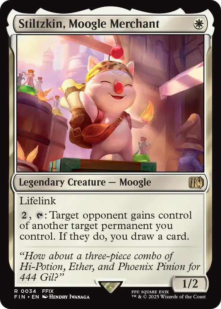 Stiltzkin, Moogle Merchant (34) (FINAL FANTASY)
