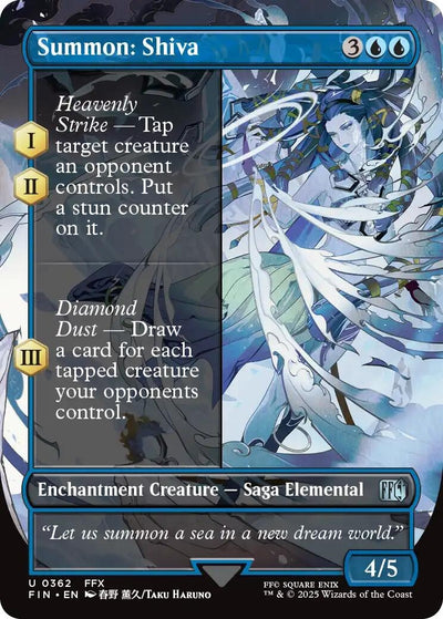 Summon: Shiva (Borderless) (362) (FINAL FANTASY)