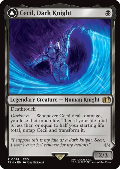 Cecil, Dark Knight (91) (FINAL FANTASY) (FIN)