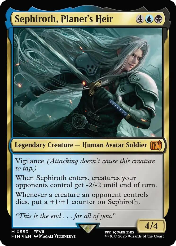 Sephiroth, Planet's Heir (553) (FINAL FANTASY)