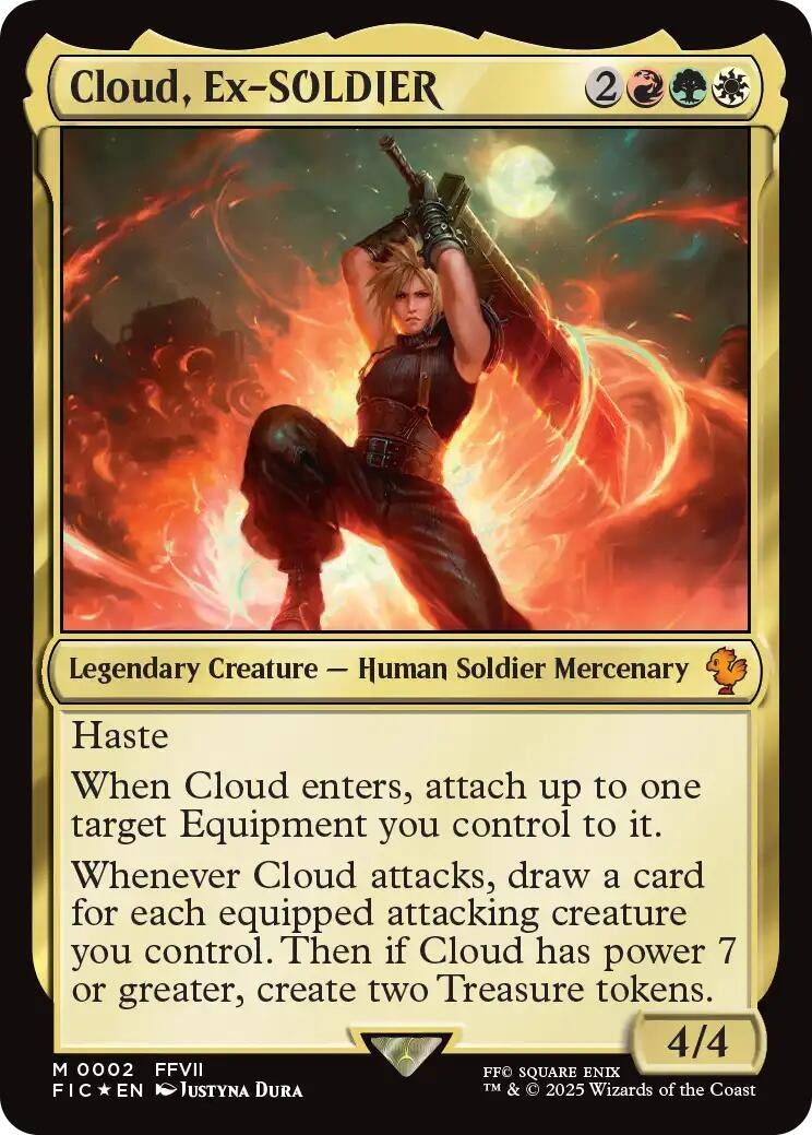 Cloud, Ex-SOLDIER (2) (Commander: FINAL FANTASY)