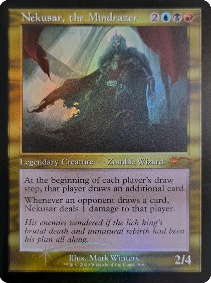 Nekusar, the Mindrazer (Retro Frame) (860) (Secret Lair Drop Series)