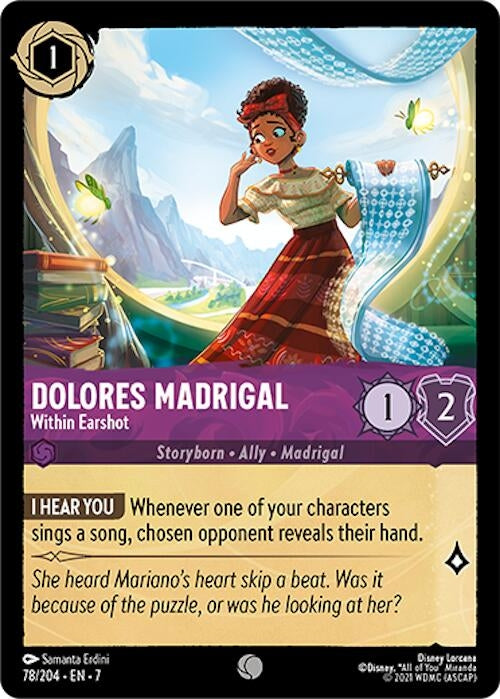 Dolores Madrigal - Within Earshot (78/204) (Archazia's Island)