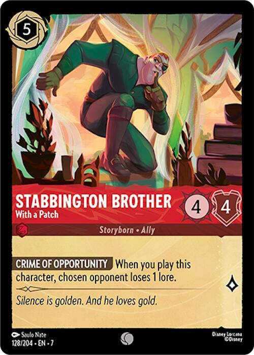 Stabbington Brother - With a Patch (128/204) (Archazia's Island)