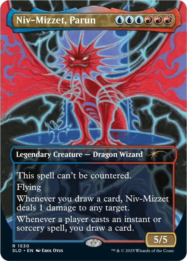 Niv-Mizzet, Parun (Rainbow Foil) (1530) (Secret Lair Drop Series)