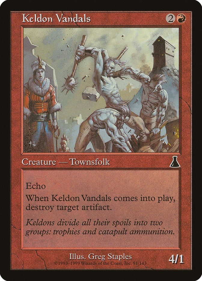 Keldon Vandals (91) (Urza's Destiny)