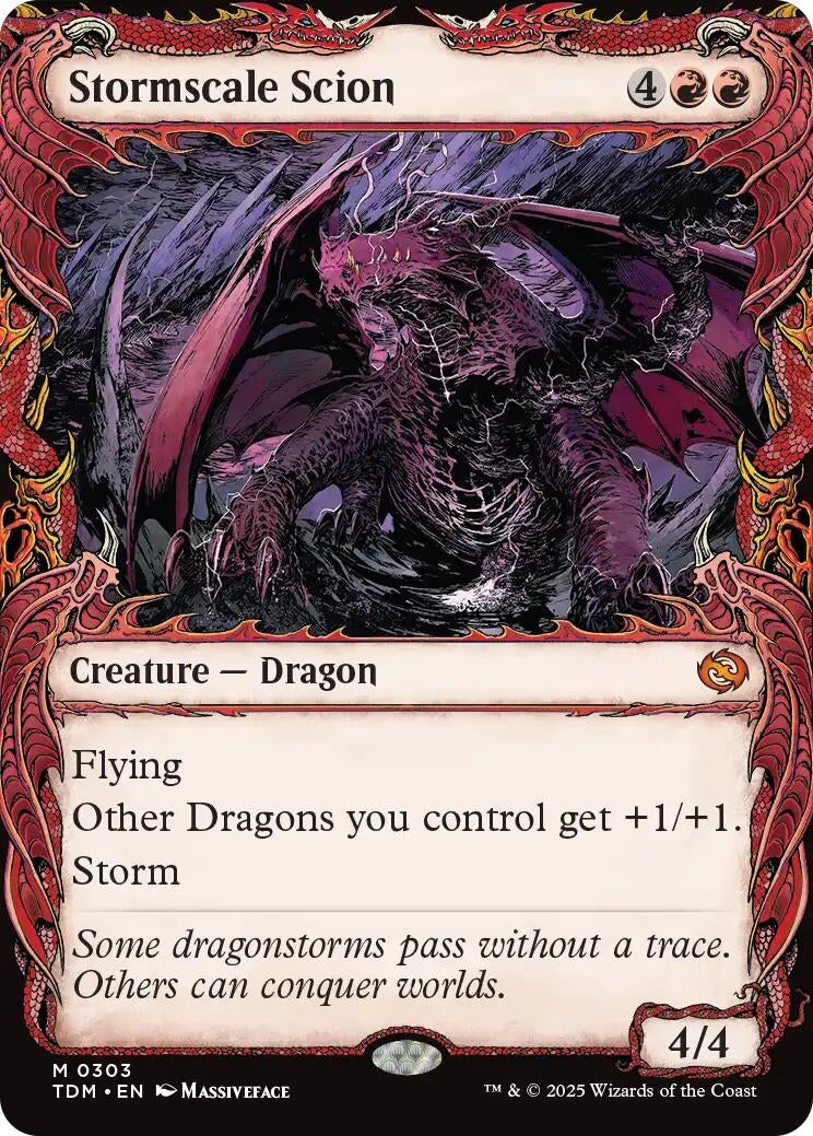 Stormscale Scion (Showcase) (303) (Tarkir: Dragonstorm)