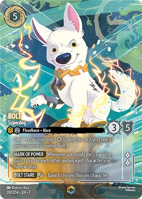 Bolt - Superdog (Enchanted) (207/204) (Archazia's Island)